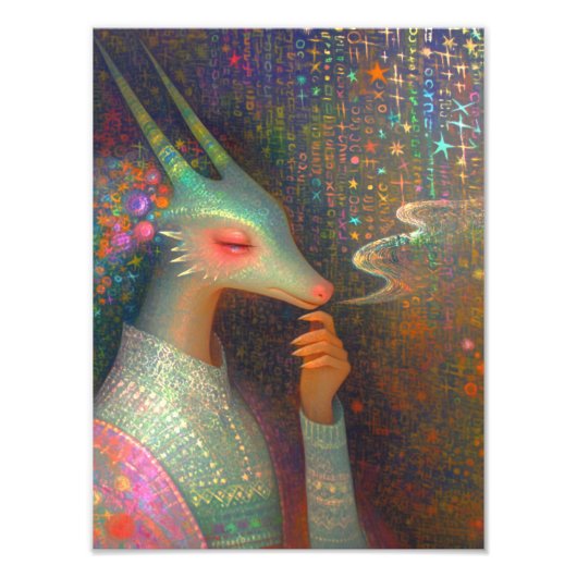 Dragon Princess Foto Afdruk (Voorkant)