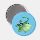 Dragon Princess Magnet (Voorkant / Achterkant)