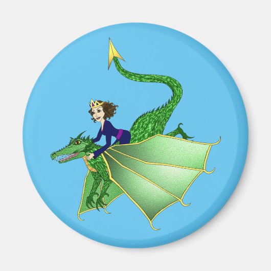 Dragon Princess Magnet (Voorkant)