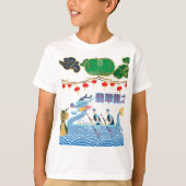 Dragon Pulse Festival wit T-shirt (Voorkant)