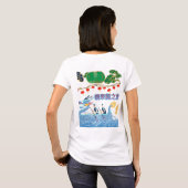 Dragon Pulse Festival wit T-shirt (Achterkant volledig)