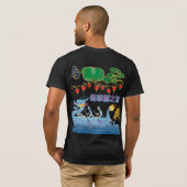 Dragon Pulse Festival zwart T-shirt (Achterkant volledig)