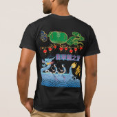 Dragon Pulse Festival zwart T-shirt (Achterkant)