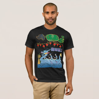 Dragon Pulse Festival zwart T-shirt