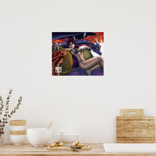 Dragon Queen Poster (Keuken)