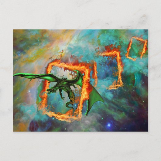 Dragon Race Briefkaart (Voorkant)