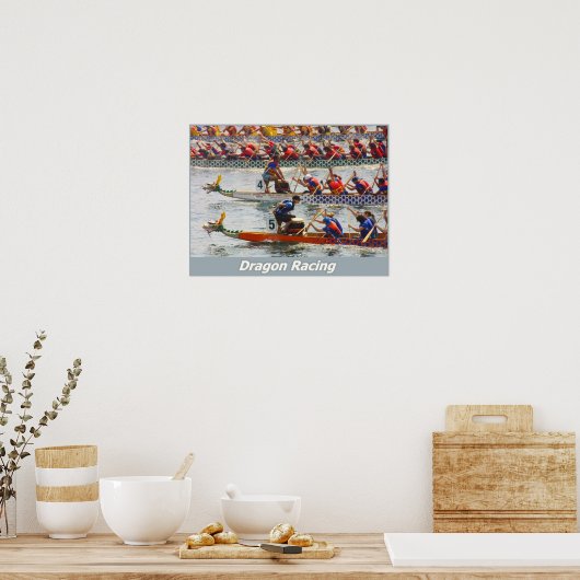 Dragon Racing Poster (Keuken)