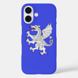 Dragon Rampant Argent iPhone 16 Hoesje