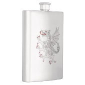 Dragon Rampant Argent Flacon (Rechts)