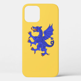Dragon Rampant Azure iPhone 16 Hoesje
