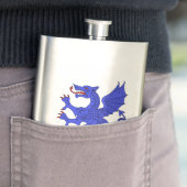 Dragon Rampant Azure Flacon (Voorbeeld)