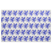Dragon Rampant Azure Stof (Fat Quarter)