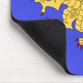 Dragon Rampant (Gold) Muismat (Hoek)