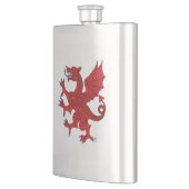 Dragon Rampant Gules Flacon (Links)