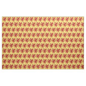 Dragon Rampant Gules Stof (Yard (91,4 cm))
