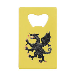 Dragon Rampant Sable Creditkaart Flessenopener