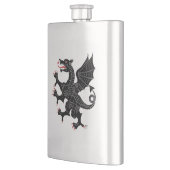 Dragon Rampant Sable Flacon (Links)