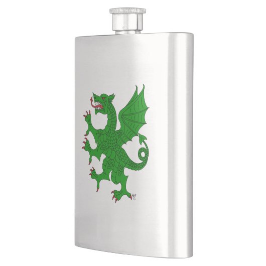 Dragon Rampant Vert Flacon (Links)
