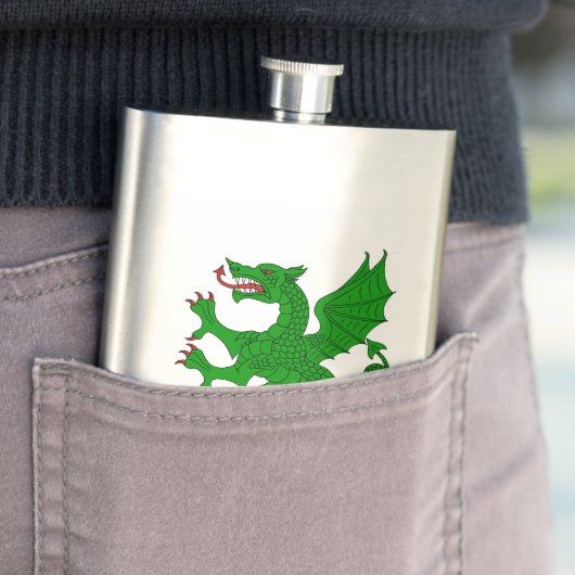 Dragon Rampant Vert Flacon (Voorbeeld)