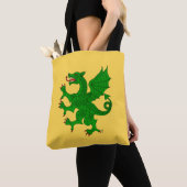Dragon Rampant Vert Tote Bag (Dichtbij)