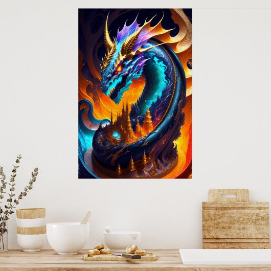 Dragon Realm 2 Poster (Keuken)