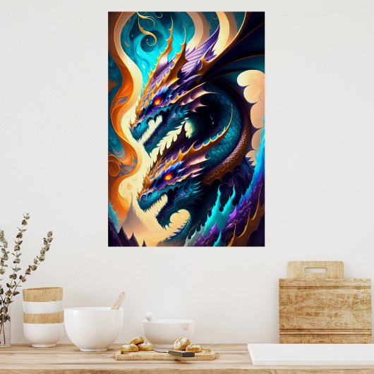 Dragon Realm 3 Poster (Keuken)