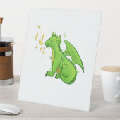 Dragon Reclamebord Met Voetstuk (Insitu)