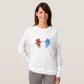 Dragon Red Dragon Fairy Tale Fantasy T-shirt (Voorkant volledig)