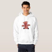 Dragon Red Fairy Tale Fantasy Cute Animals Hoodie (Voorkant volledig)