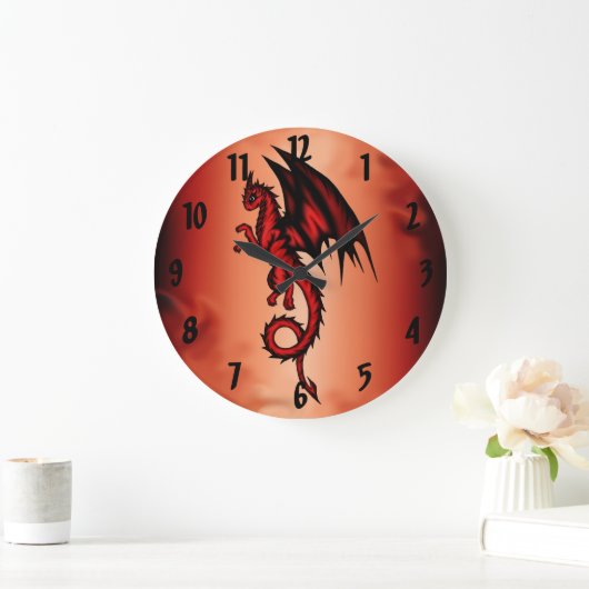 Dragon red grote klok (Huis)