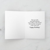 Dragon Reflection Verjaardag Kaart (Binnen)