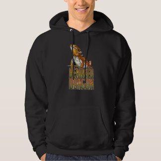 Dragon Reptile Keeper Beardie Retro Hoodie