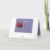 Dragon Reptile Monster Beast Blessday Kaart (Achterkant)