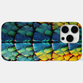 Dragon Reptile Scales Groen Blauw Geel Armor Case-Mate iPhone Case (Achterkant (horizontaal))