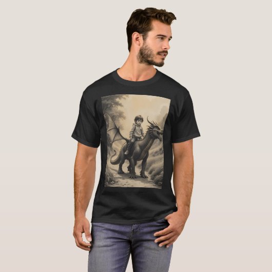 Dragon Rider Active T-shirt (Voorkant volledig)