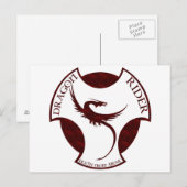 Dragon Rider Briefkaart (Voorkant / Achterkant)