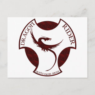 Dragon Rider Briefkaart