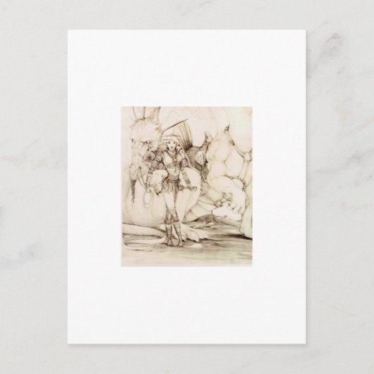 Dragon Rider Briefkaart (Voorkant)