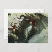 Dragon Rider, Briefkaart (Voorkant / Achterkant)