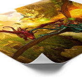 dragon-rider-by-andreas-adamek poster (Hoek)