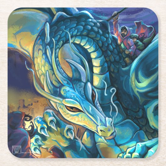 Dragon Rider en Sorcerer Kartonnen Onderzetters (Voorkant)