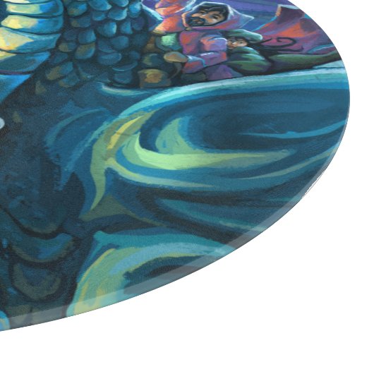 Dragon Rider en Sorcerer Snijplank (Hoek)