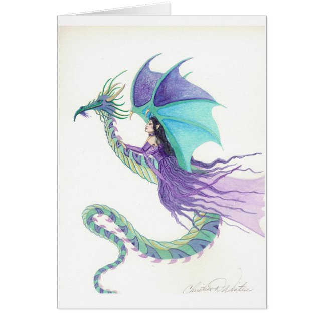 dragon rider fairy (Voorkant)