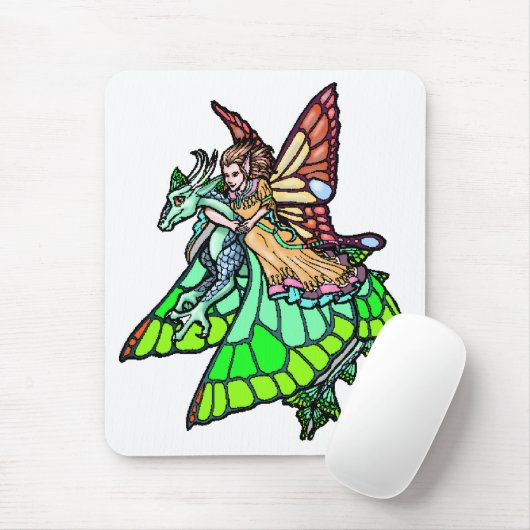 Dragon Rider Fairy Muismat (Met muis)