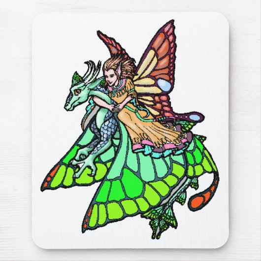 Dragon Rider Fairy Muismat (Voorkant)