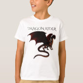 Dragon Rider Fantasy T-shirt (Voorkant)