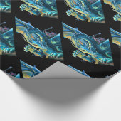 Dragon Rider Painting Cadeaupapier (Hoek)