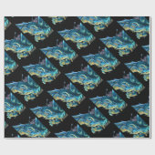 Dragon Rider Painting Cadeaupapier (Vlak)