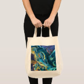 Dragon Rider Painting Tote Bag (Voorkant (product))