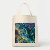 Dragon Rider Painting Tote Bag (Voorkant)